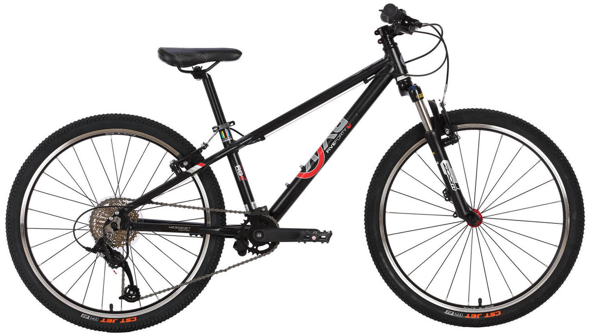 BYK E-540x9 9 Speed Kids Mountain Bike Matte Black