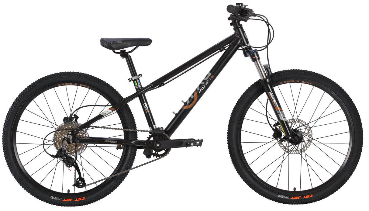 BYK E-540x9 9 Speed Disc Brake Kids Mountain Bike Matte Black