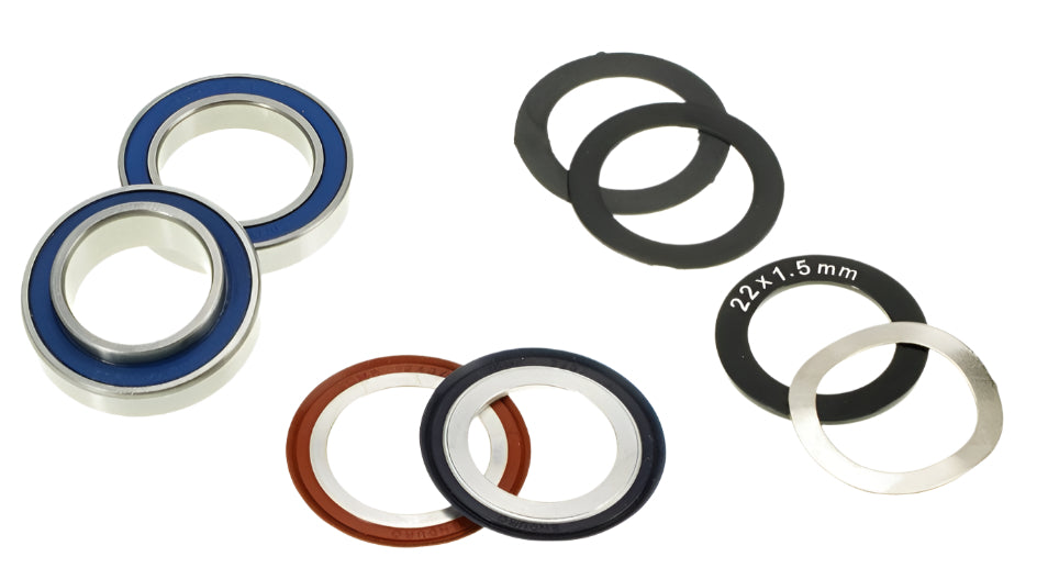 ENDURO BK-54104 ABEC-3 SRAM THREADED BB BEARING KIT - GXP