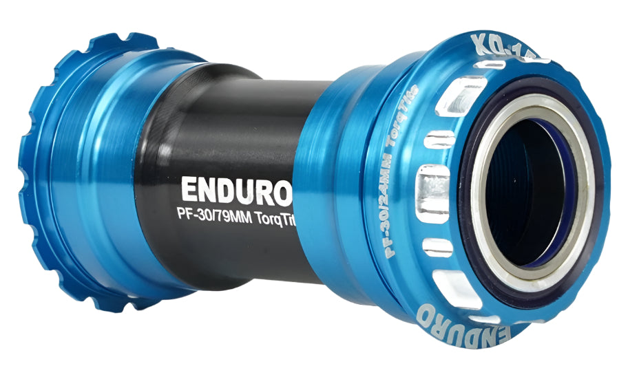 ENDURO BKC-0674 XD15 TORQTITE CERAMIC ANGULAR ADAPTOR BBRIGHT TO SHIMANO-BLU