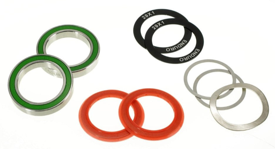 ENDURO BKC-54118 XD15 CERAMIC ABEC-5 SRAM BB BRNG KIT - DUB & BB30