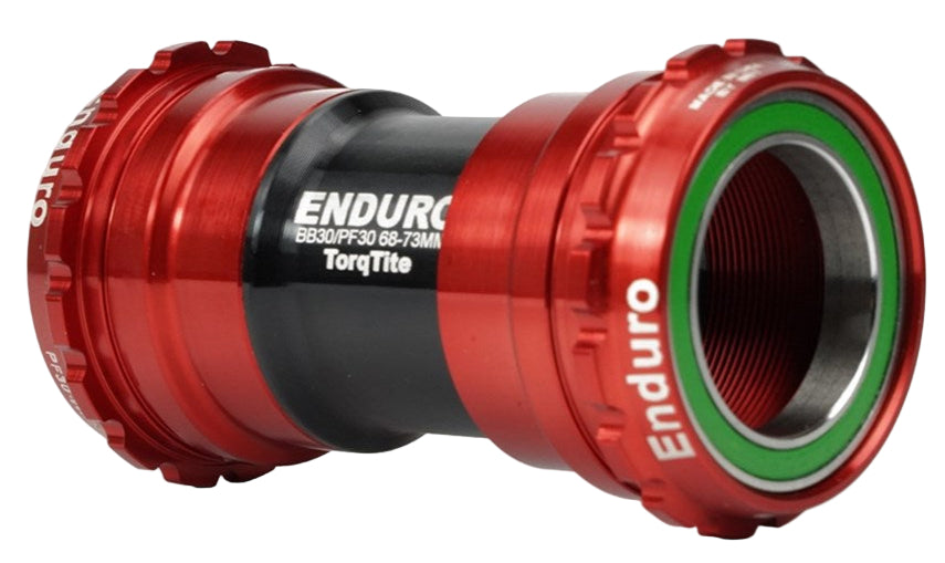 ENDURO BKS-0118 TORQTITE STAINLESS ANGULAR BB PF30 & 30MM - RED