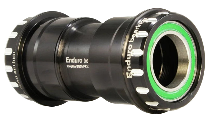 ENDURO BKS-0191 TORQTITE STAINLESS ANGULAR BB BB30 & SRAM GXP - BLK