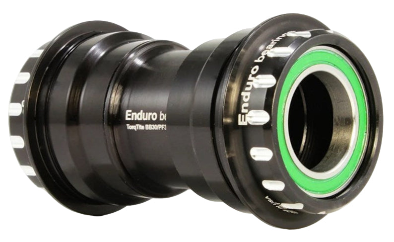 ENDURO BKS-0196 TORQTITE STAINLESS ANGULAR BB PF30 & SRAM GXP - BLK