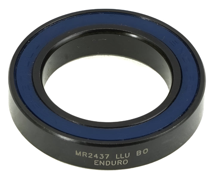 ENDURO MR 2437 LLU BO ABEC-3 BLACK OXIDE RADIAL BB BEARING 24 X 37 X 7MM