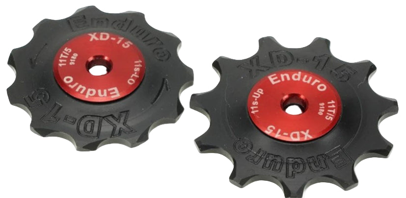 ENDURO BKCJ-0340 11T XD15 CERAMIC BRNG PULLEYS DURA ACE 11SP - RED