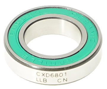 ENDURO CXD 6801 LLB XD15 ABEC-5 CERAMIC RADIAL BEARING (C3) HUB - 12 X 21 X 5MM
