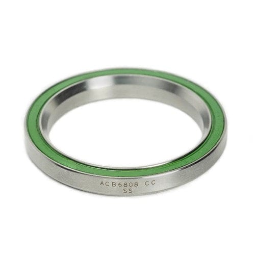 Enduro Sealed Angular Contact Headset Bearing 6808 CC SS - 1 1/2" - 40 x 52 x 6.5mm (36 x 45 deg)