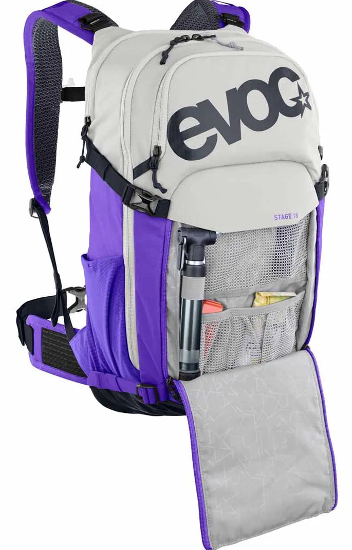 Evoc Stage 18L Sand/Violet Backpack