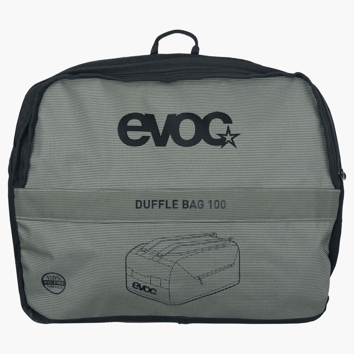 Evoc Duffle Bag 100 Dark Olive/Black