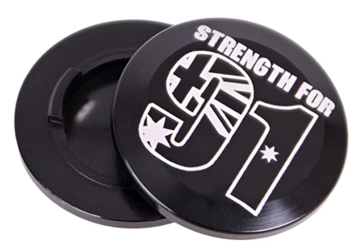 ODI Bmx Snap Cap Bar End Plugs Strength For 91 Black
