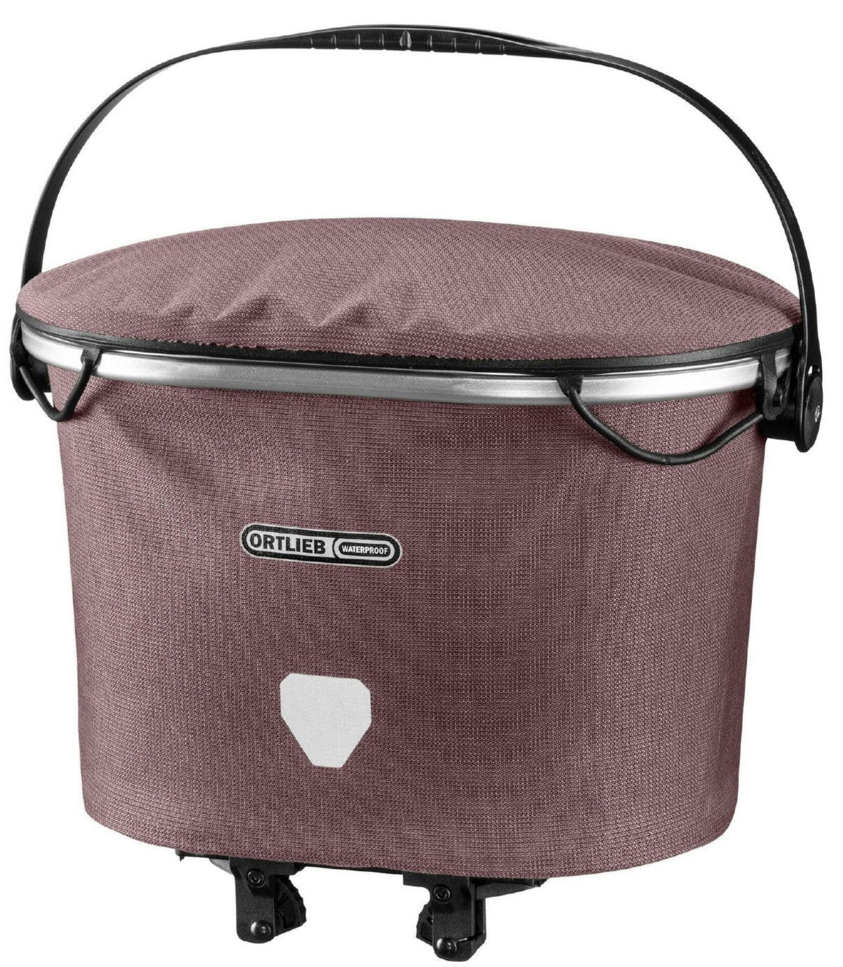 ORTLIEB UP-TOWN RACK URBAN HANDLEBAR BAG / BIKE BASKET ASH ROSE