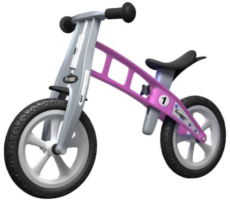 FirstBIKE Basic Pink Balance Bike No Brake