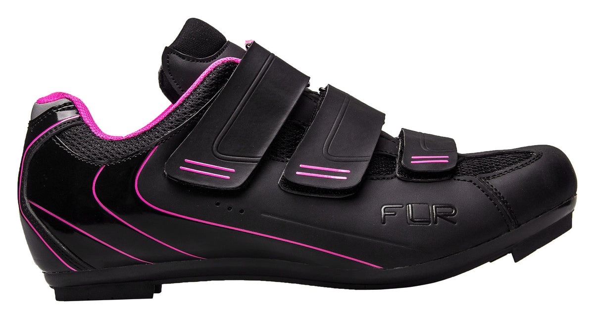 FLR F-35 III Ladies Road Shoe Black/Pink