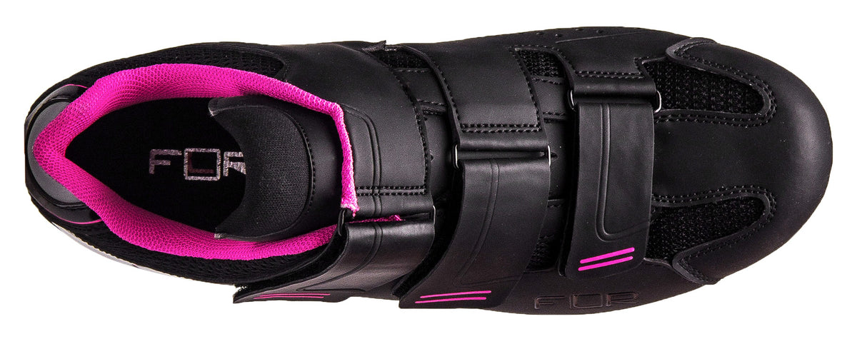 FLR F-35 III Ladies Road Shoe Black/Pink