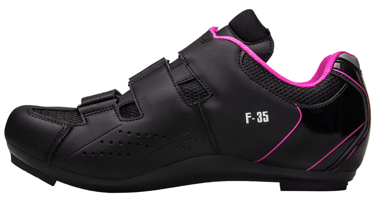 FLR F-35 III Ladies Road Shoe Black/Pink
