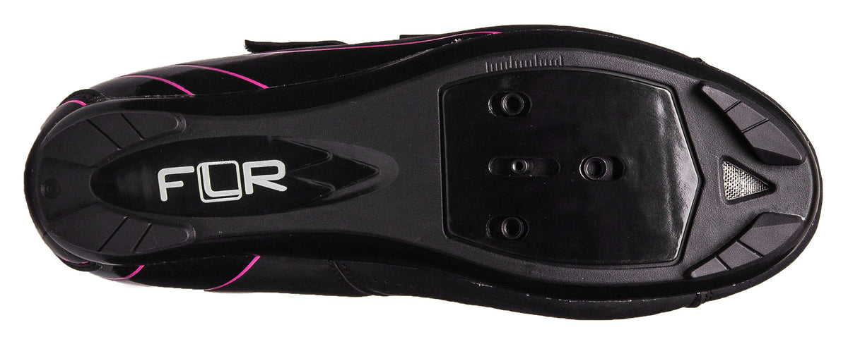 FLR F-35 III Ladies Road Shoe Black/Pink