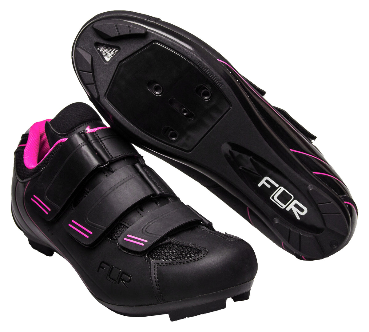 FLR F-35 III Ladies Road Shoe Black/Pink