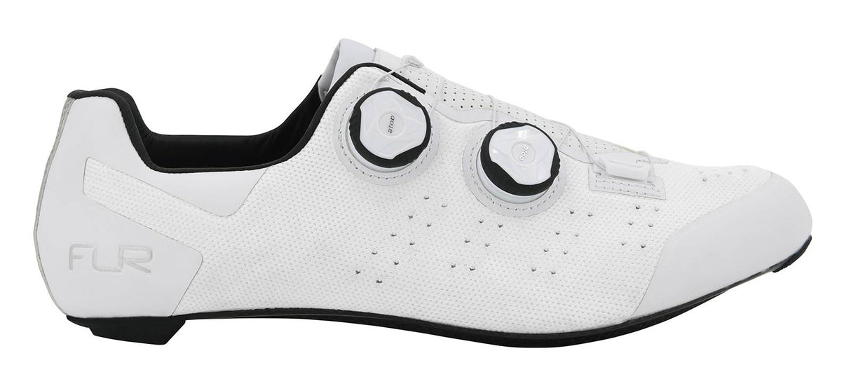 FLR FNT-9 Knit Carbon Sole Road Shoe White