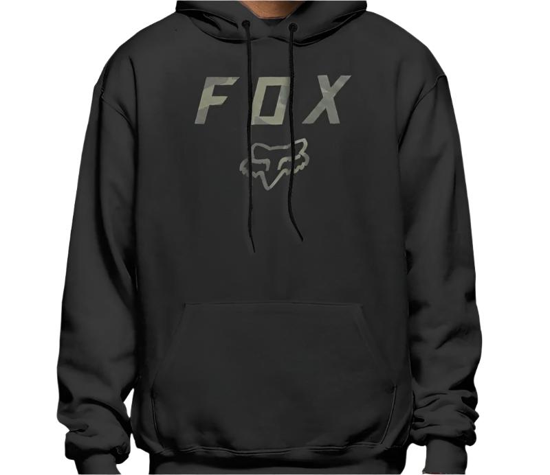 Fox YOUTH LEGACY MOTH PULLOVER FLEECE - Camo FRONT