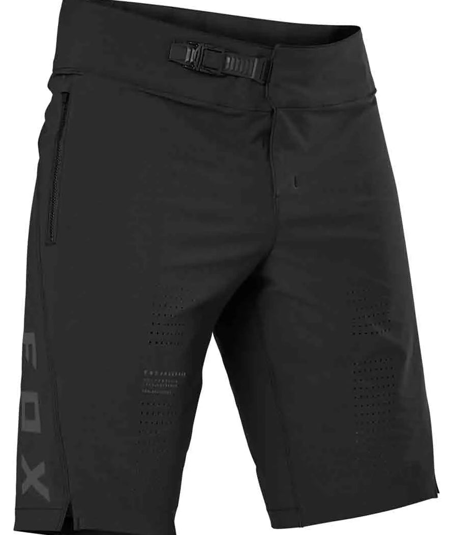 Fox Flexair Black Shorts FRONT