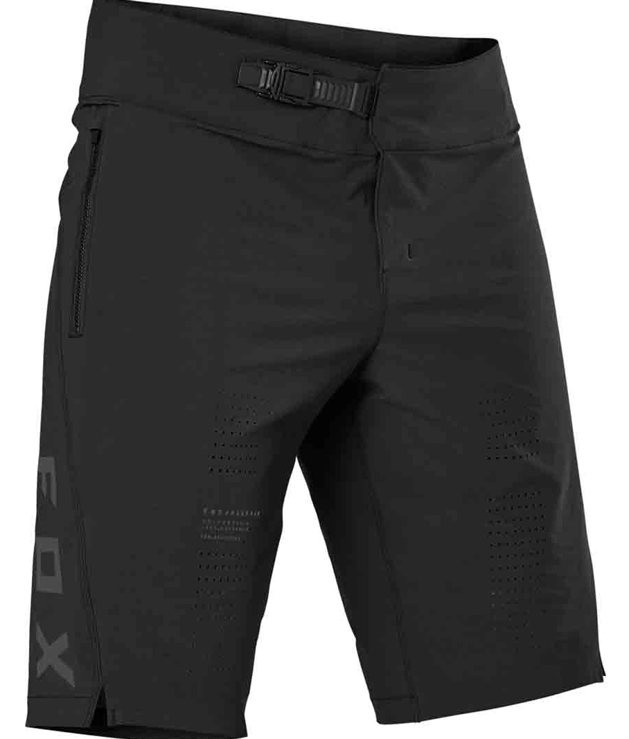 Fox Flexair Black Shorts FRONT