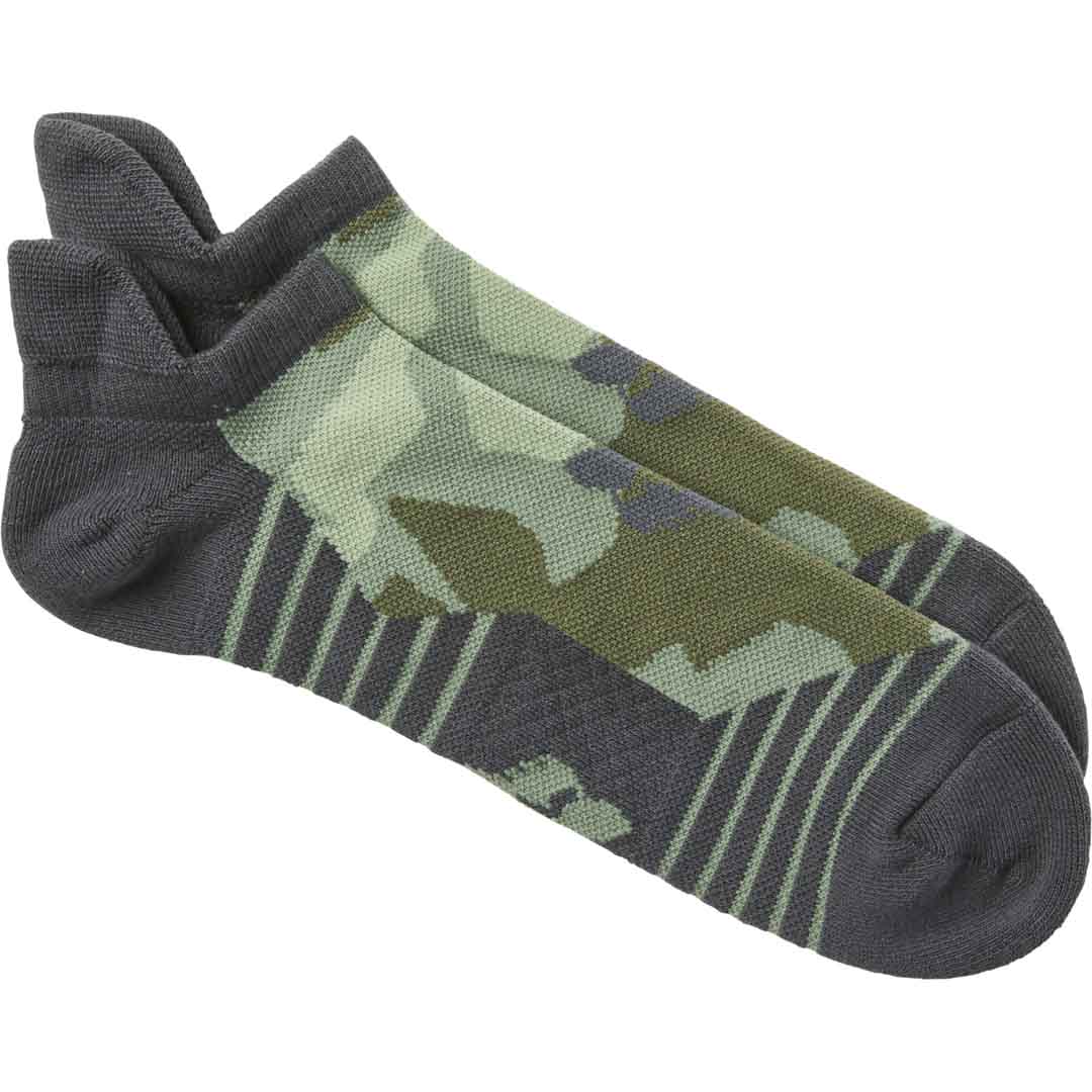 Fox Vayga Tab No Show Socks - Green Camo
