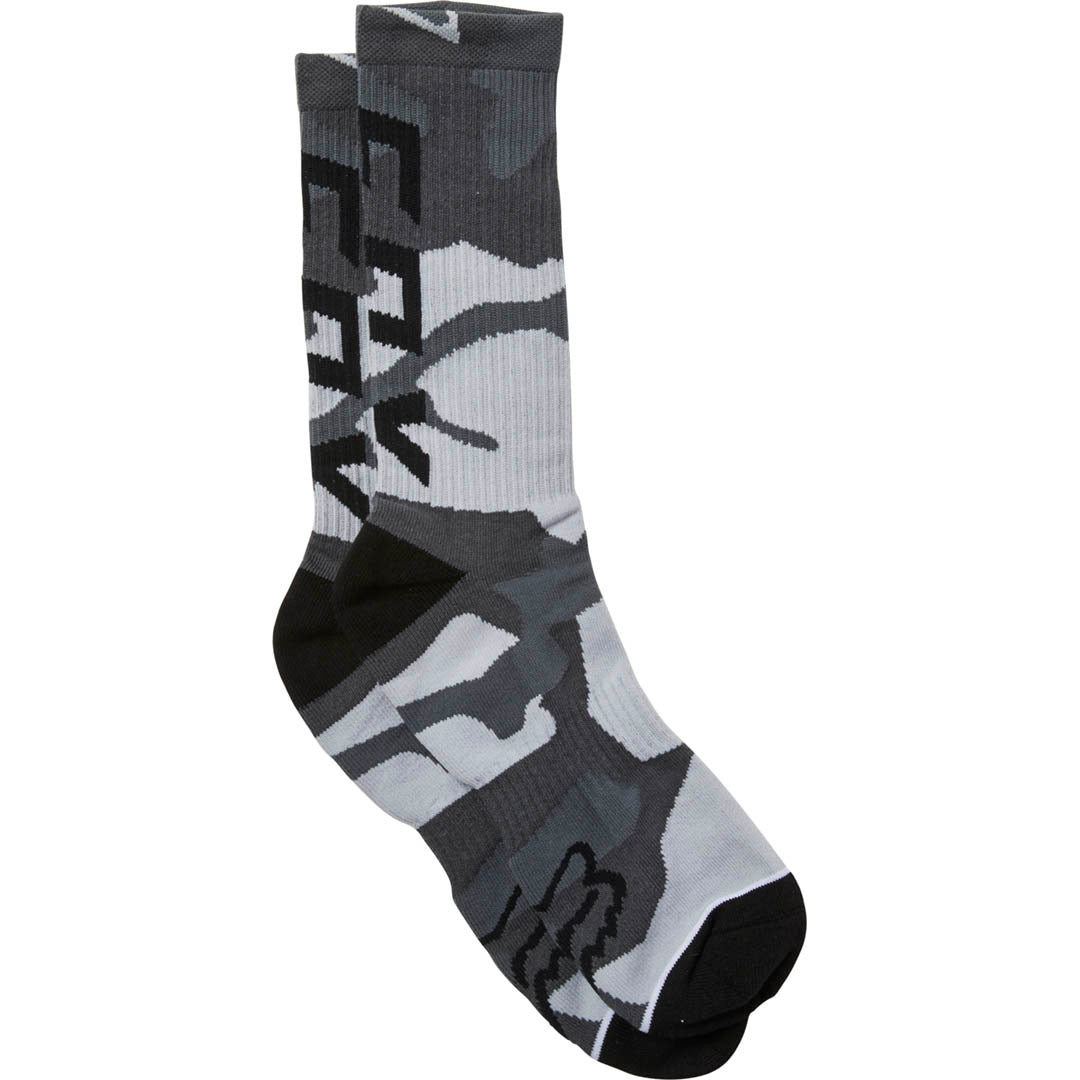 Fox CAMO CUSHIONED Crew Socks Black Camo