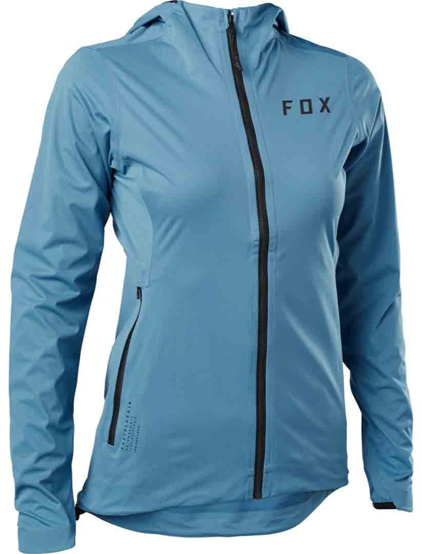 Fox WOMENS FLEXAIR LITE WATER JACKET - Dust Blue FRONT