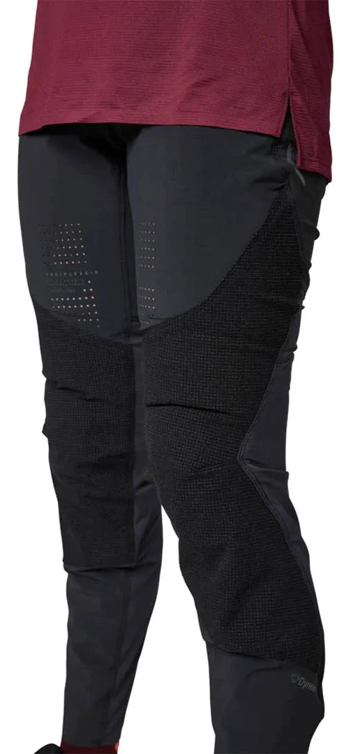 Fox WOMENS FLEXAIR PRO PANT - Black SIDE FRONT