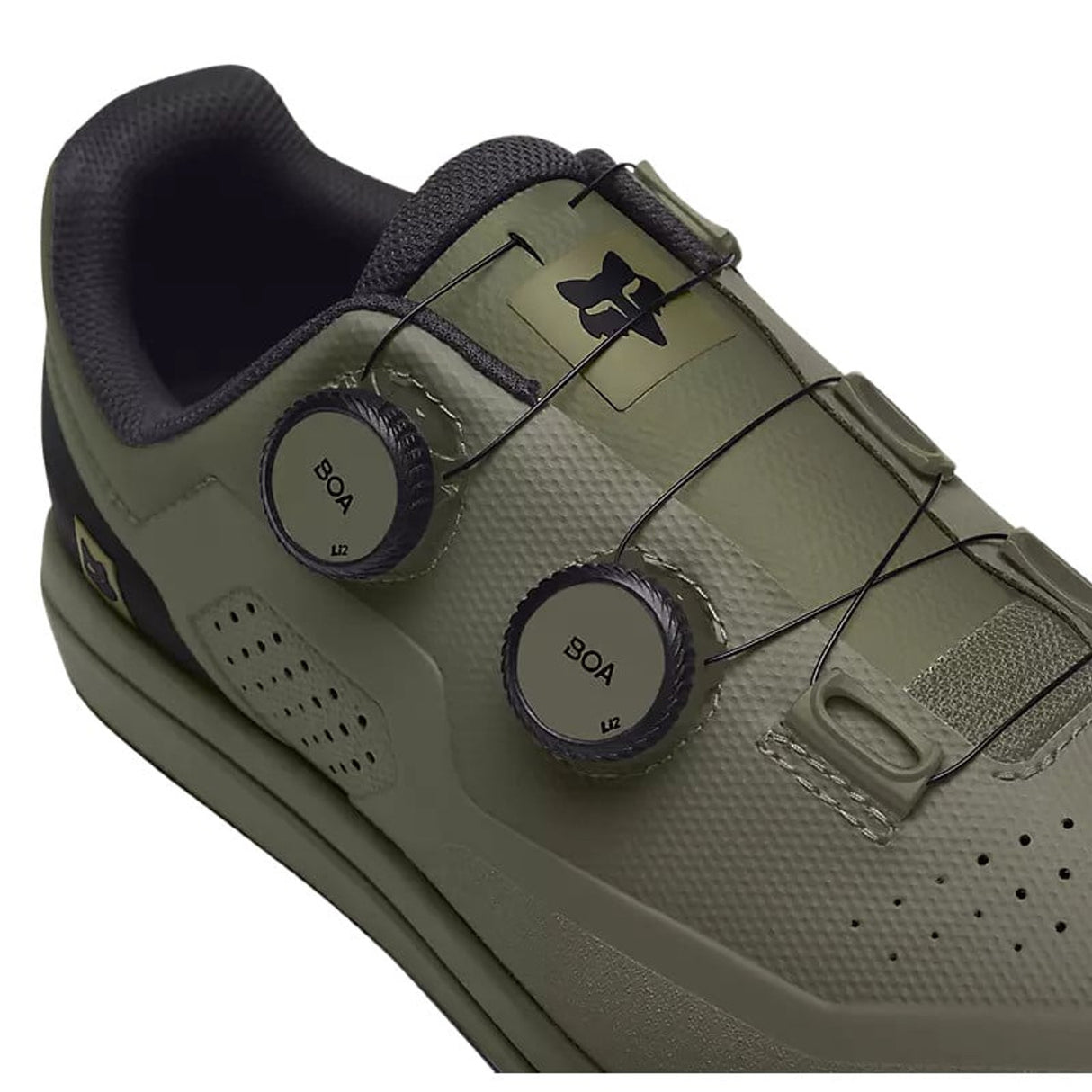 Fox Union Boa Clipless MTB Shoes Olive Green
