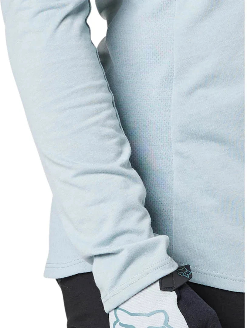 Fox WOMENS RANGER DR LS JERSEY - Gunmetal Sleeve