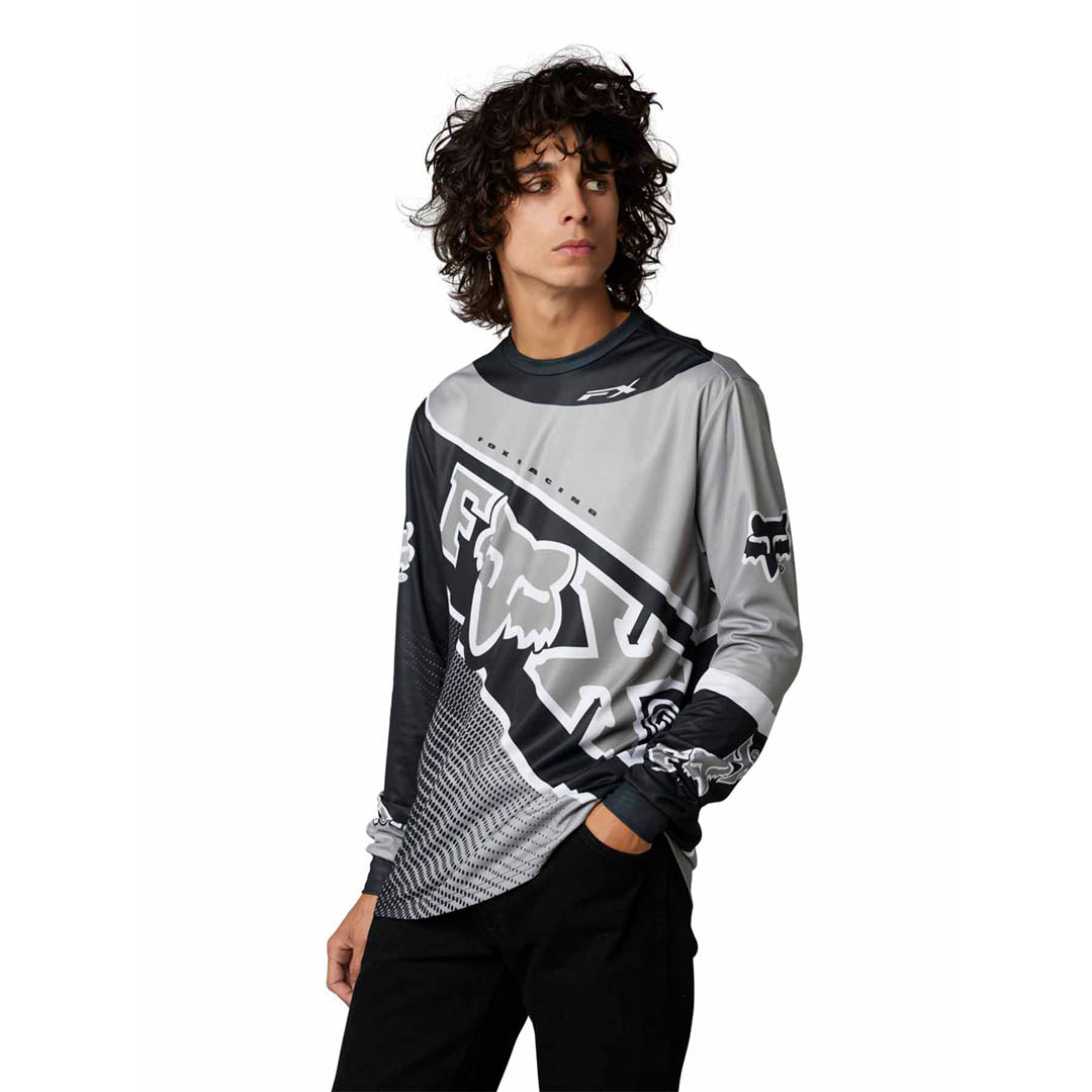 Fox BURM LS Jersey Black