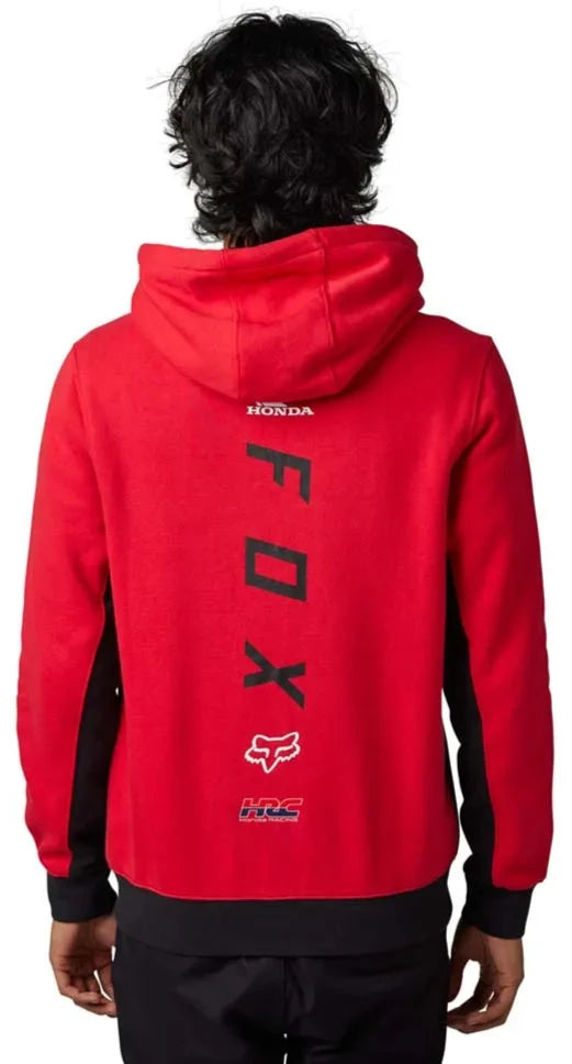 Fox FOX X HONDA ZIP FLEECE - Flame Red BACK