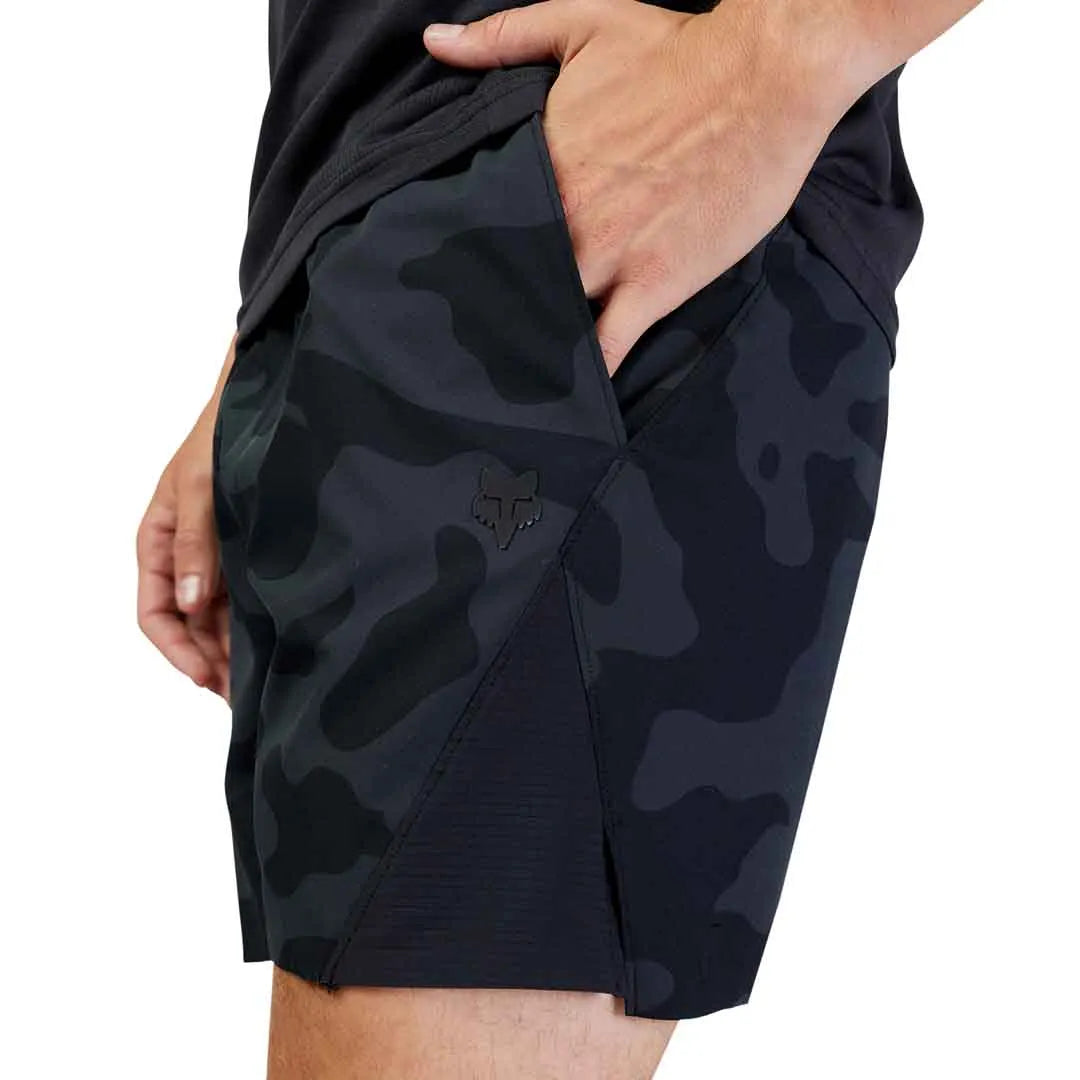 Fox CORE CAMO Shorts 5" Linerless Black Camo