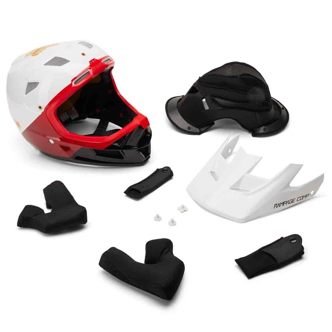 FOX Rampage Comp BAYSIK Mips Helmet White
