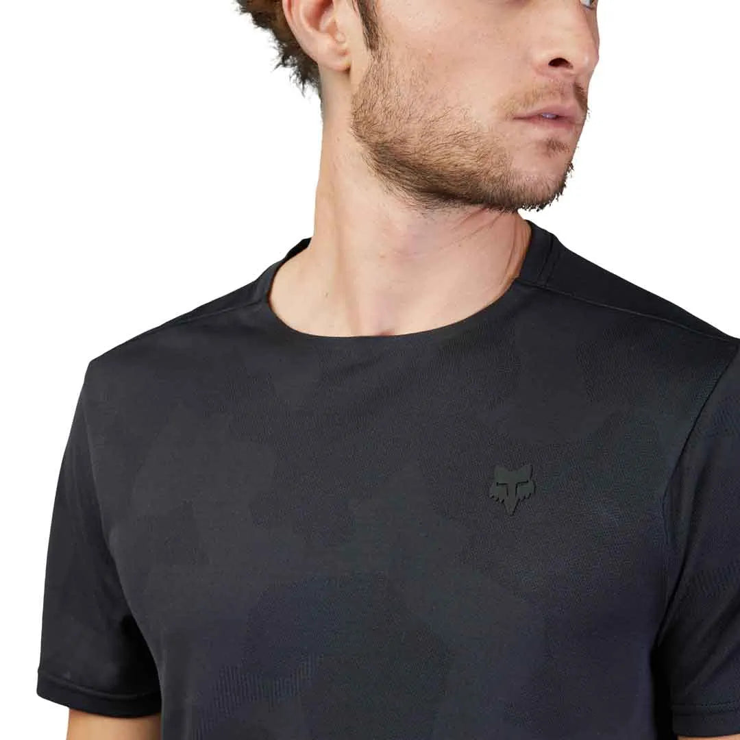Fox REP Short Sleeve JACQUARD TOP BlackCam