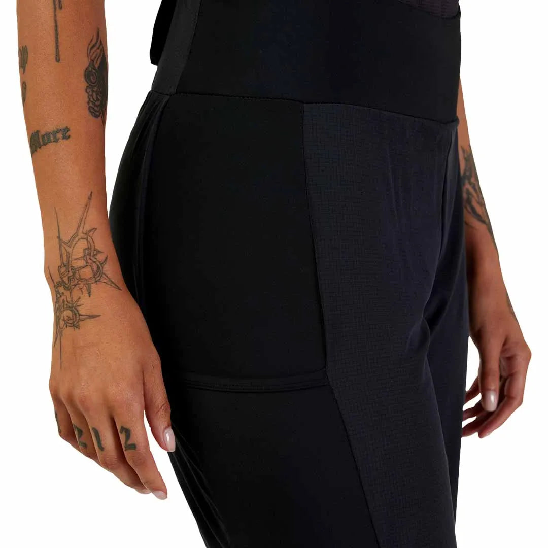 Fox WOMENS FLEXAIR ASCENT BIB - Black SIDE