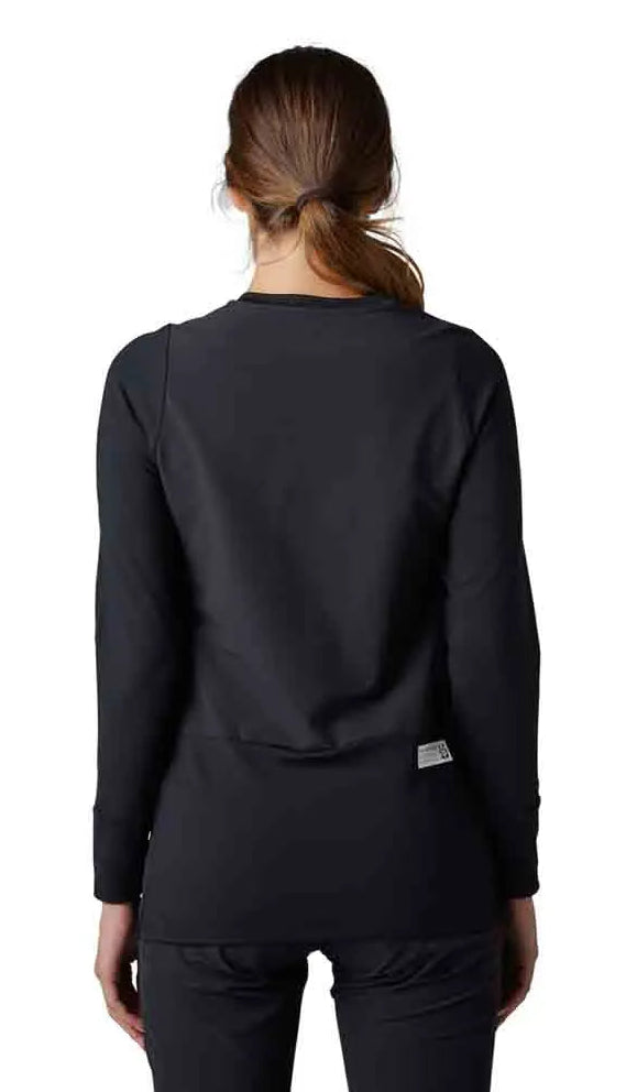 Fox Racing Defend Thermal Jersey Black BACK FACING MODEL