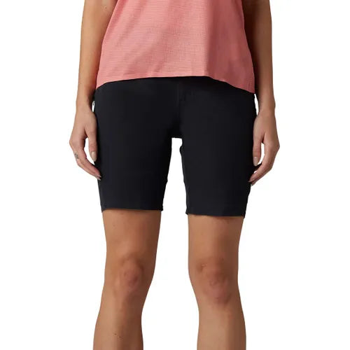 Fox Womens Flexair Ascent With Liner Black Shorts