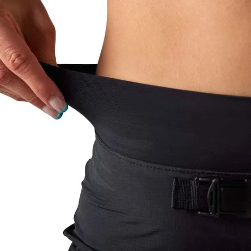 Fox Womens Flexair Ascent With Liner Black Shorts