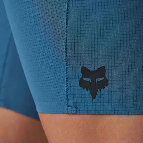 Fox Womens Flexair Ascent With Liner Dark Slate Shorts
