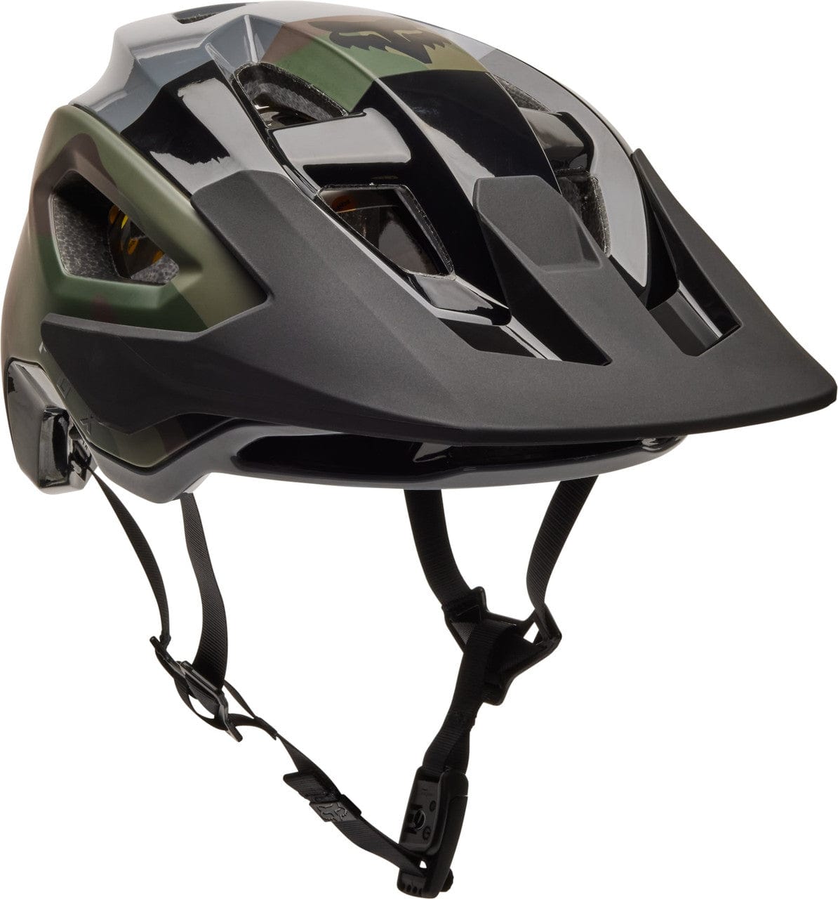 FOX Speedframe Pro MIPS MTB Helmet - Olive Camo