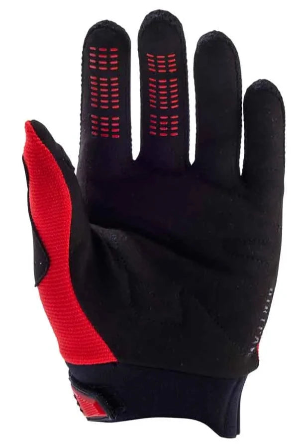 Fox YOUTH Dirtpaw Glove - FLO RED