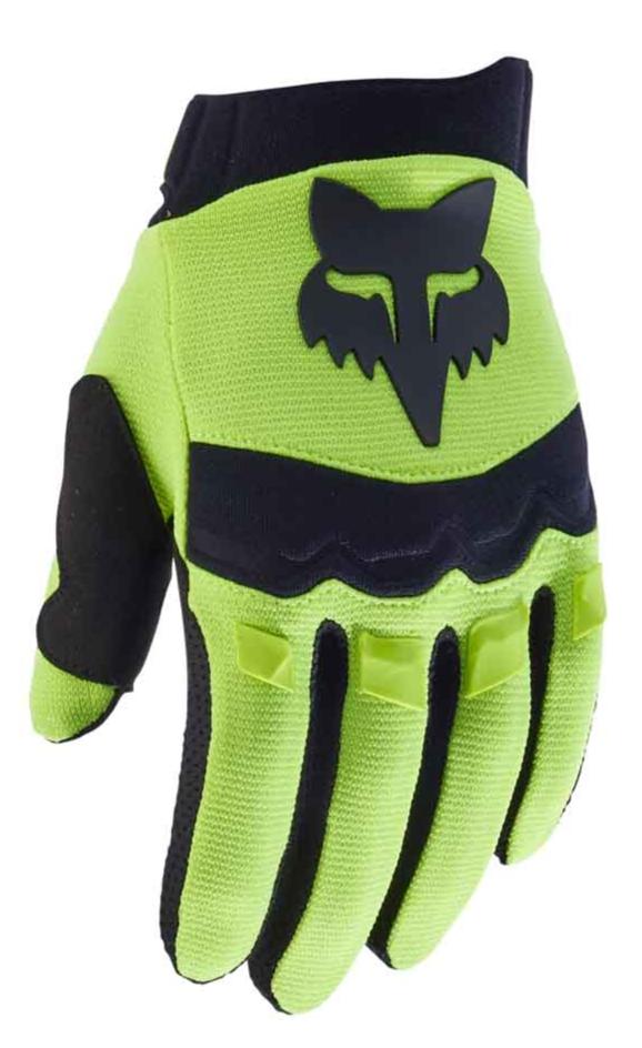 Fox YOUTH Dirtpaw Glove - FLO YELLOW