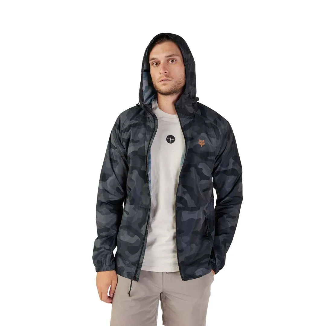 FOX HEAD CAMO WINDBREAKER - Black Camo