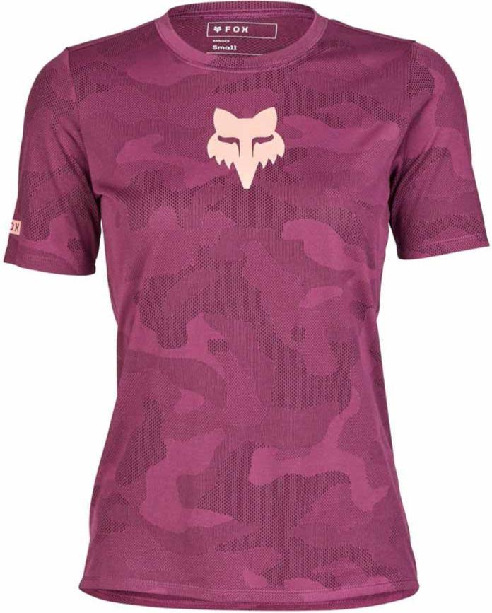 Fox WOMENS RANGER TRU DRI SS JERSEY - Sangria FRONT