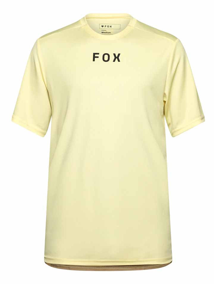Fox Ranger SS Jersey Wordmark Lemonade FRONT