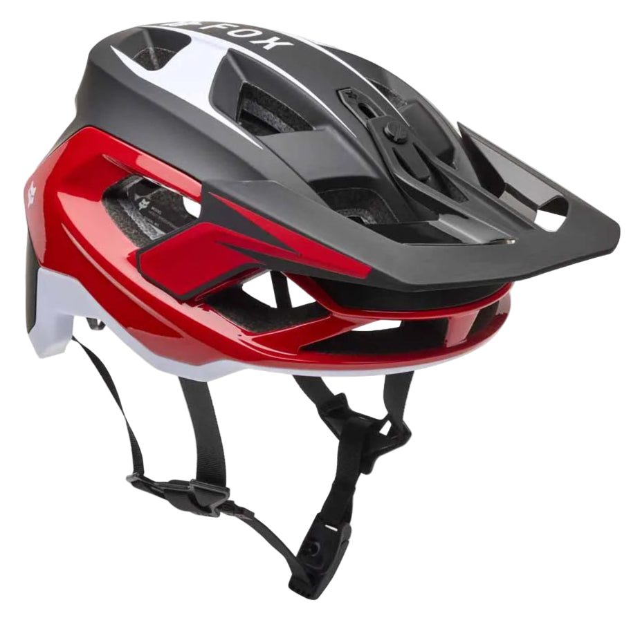 Fox Speedframe Pro Defy Helmet Flo Red