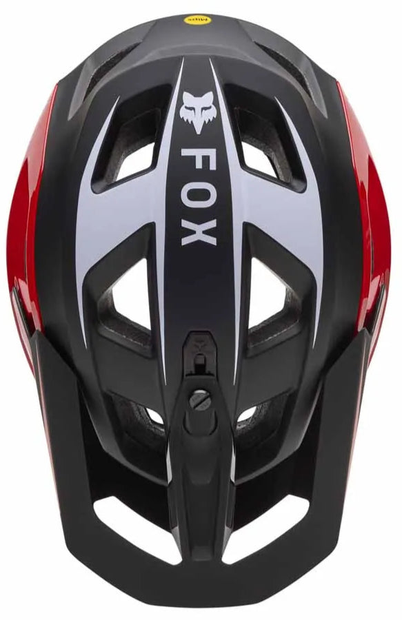 Fox Speedframe Pro Defy Helmet Flo Red